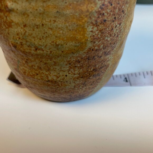 Earthware Percé Vase - Signed - Picture 6 of 7